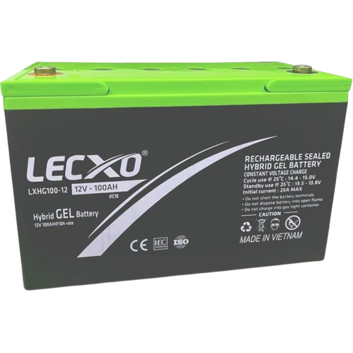 باتری 12 ولت 100 آمپر ژل LECXO