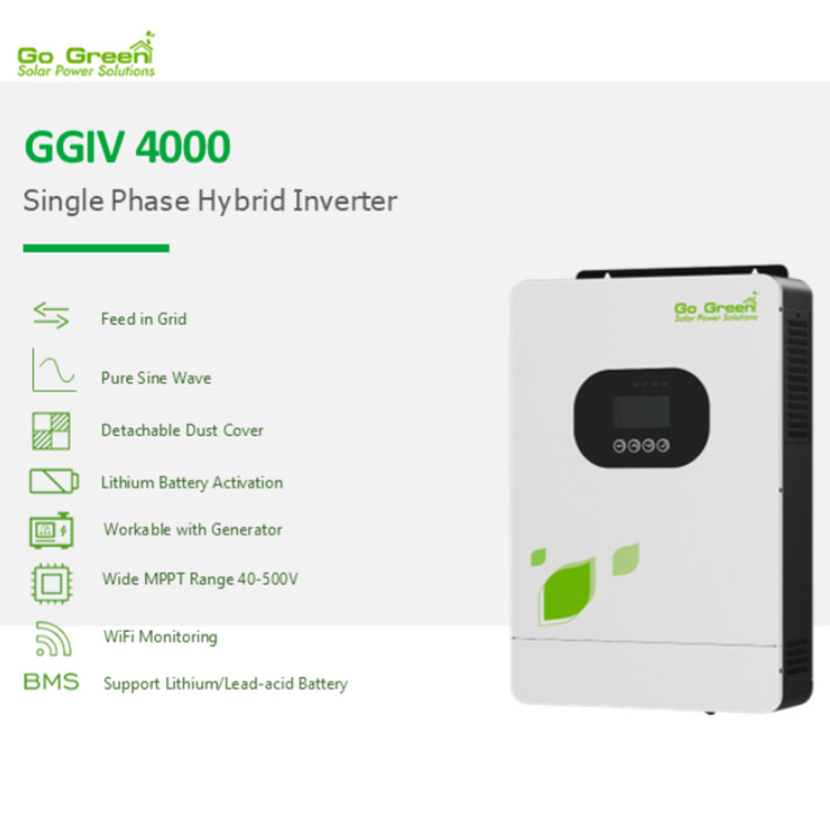 اینورتر 4کاوا Go Green مدل GGIV تک فاز