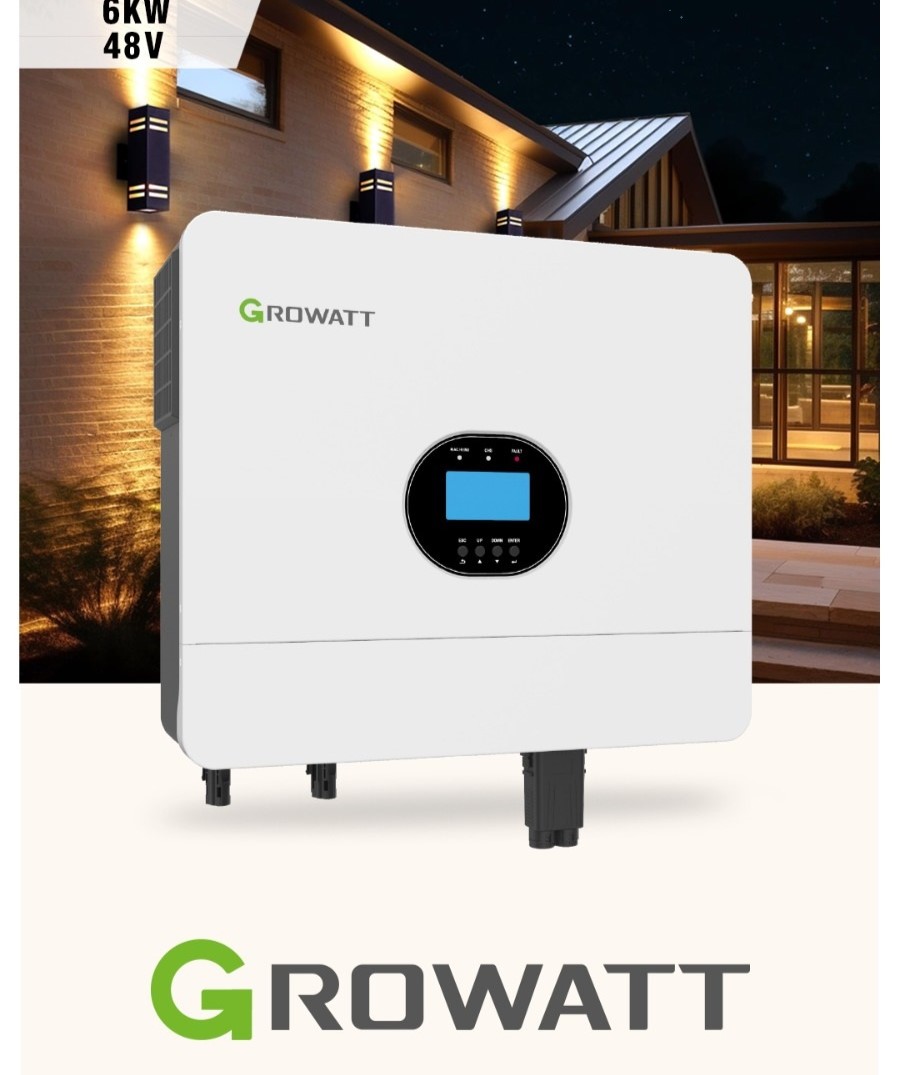 سانورتر 6کاوا Growatt مدل SPF ES Plus